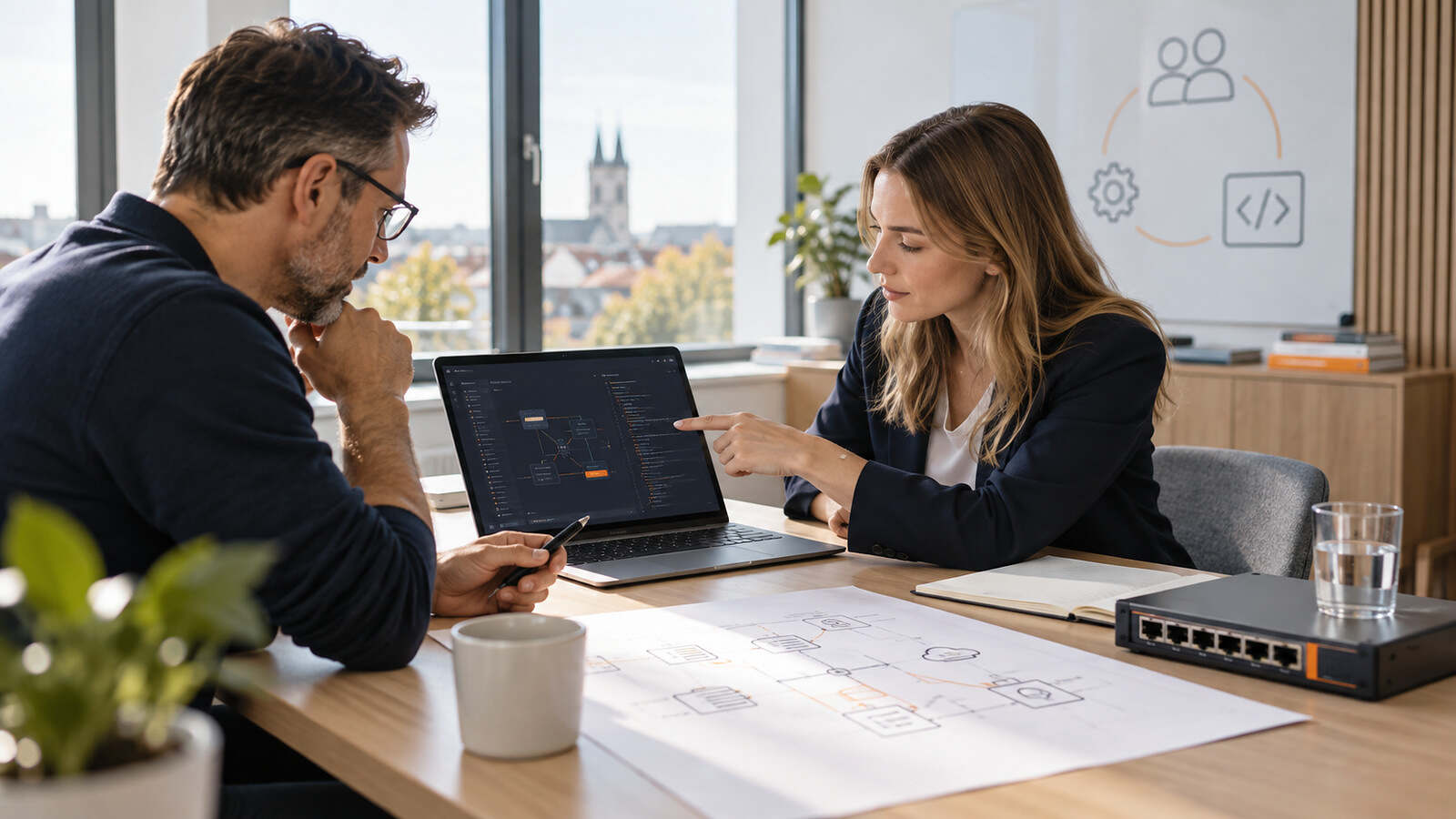 Gemeinsame Planung von IT-Consulting, Betrieb und Entwicklung
