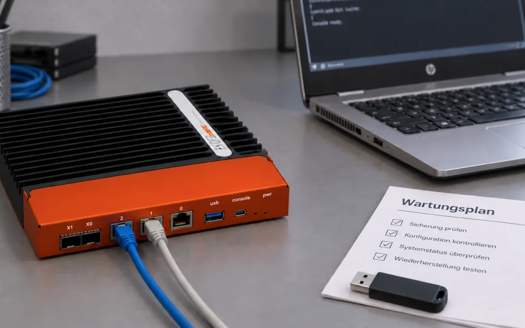 Aktualizace OPNsense: pravidla, VPN a cesta zpět patří do plánu údržby